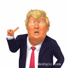 Trump Acquitted GIF - Trump Acquitted Nope GIFs