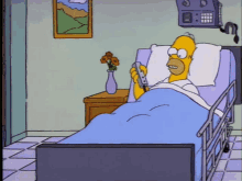 the simpsons homer simpson bed goes up bed goes down bed