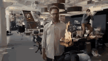 Office Chaos Fire Chaotic GIF - Office Chaos Fire Chaotic GIFs