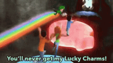 lucky never