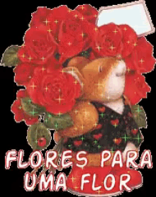 Flores Para Uma Flor GIF - Rosasromanticas Flores Rosas GIFs