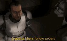 Star Wars Good Soldiers GIF - Star Wars Good Soldiers Follow Orders GIFs