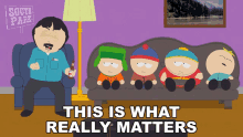 This Is What Really Matters Eric Cartman GIF - This Is What Really Matters Eric Cartman Butters Stotch GIFs