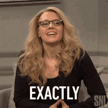 Exactly Saturday Night Live GIF - Exactly Saturday Night Live Precisely GIFs