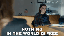 Nothing In The World Is Free Dot Campbell GIF - Nothing In The World Is Free Dot Campbell Everything Come With A Price GIFs