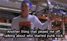 Another Thing That Pissed Me Off - Punk GIF - Slc Punk Matthew Lillard Who Started Punk Rock GIFs