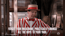 forget your milkshake practically brings all the boys to your yard sean hayes jack mcfarland will and grace forget your milkshake
