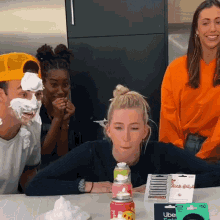 Cake Smash Honeyhouse GIF - Cake Smash Honeyhouse Rubbing Icing On Face GIFs