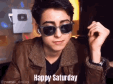 Happy Saturday Aidan Gallagher GIF - Happy Saturday Aidan Gallagher Patreon T3 GIFs