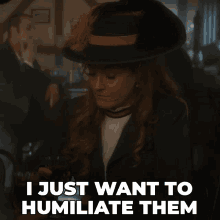 I Just Want To Humiliate Them Julia Ogden GIF - I Just Want To Humiliate Them Julia Ogden Murdoch Mysteries GIFs