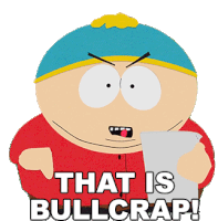 That Is Bullcrap Eric Cartman Sticker - That Is Bullcrap Eric Cartman South Park Stickers