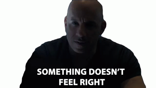 Something Doesnt Feel Right It Doesnt Feel Right Sticker - Something