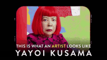 Yayoi Kusama GIF - Yayoi Kusama Japanese GIFs
