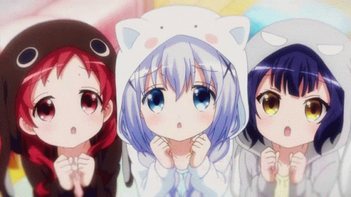 Gochiusa Chino Gif Gochiusa Chino Maya Discover Share Gifs