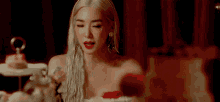 Tiffany Young Lips On Lips GIF - Tiffany Young Lips On Lips Musicvideo GIFs