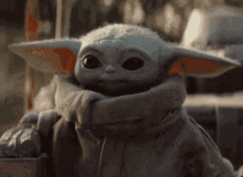 Baby Yoda The Mandalorian GIF - Baby Yoda The Mandalorian Cart GIFs