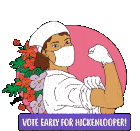 Save Healthcare Vote Early For Hickenlooper Sticker - Save Healthcare Vote Early For Hickenlooper John Hickenlooper Stickers