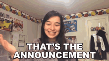 Thats The Announcement Hannah Fawcett GIF - Thats The Announcement Hannah Fawcett Laughing Pikachu GIFs