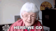 Here We Go Learn English With Gill GIF - Here We Go Learn English With Gill Lets Start GIFs