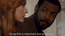I Know This Is Important But So Are You GIF - I Know This Is Important But So Are You Isaiah Mustafa GIFs