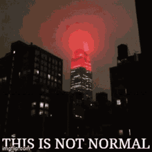 This Is Not Normal New York GIF - This Is Not Normal New York Empire State Building GIFs