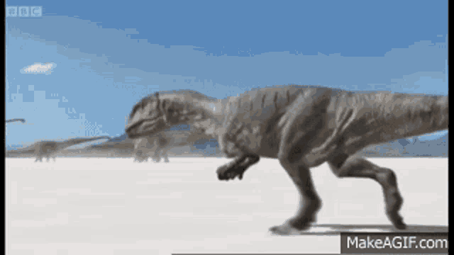 Allosaurus Running GIF - Allosaurus Running Walking - Discover & Share GIFs