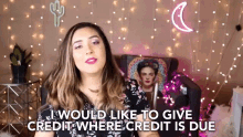 Where Credit Is Due Give Credits GIF - Where Credit Is Due Give Credits I Would Like To GIFs