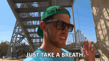 Just Take A Breath How Ridiculous GIF - Just Take A Breath How Ridiculous Deep Breath GIFs
