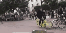 Crash Bicycle GIF - Crash Bicycle Helmet GIFs