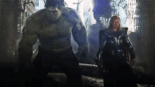 hulk thor angry punch