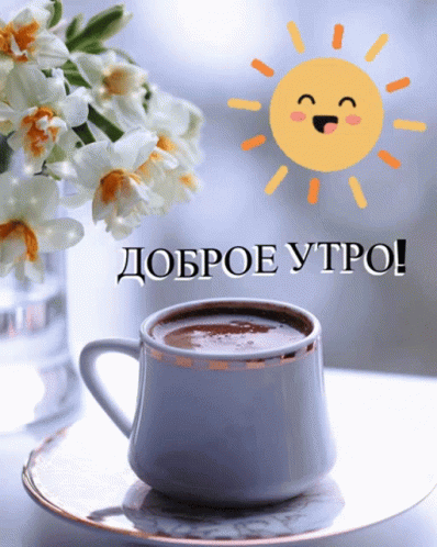 Dobroe Utro GIFs | Tenor