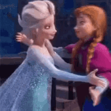 Hug Frozen GIF - Hug Frozen Sisters GIFs