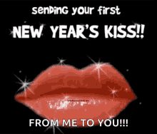 Sending Youre First New Years Kiss Smooch GIF - Sending Youre First New Years Kiss New Year New Years Kiss GIFs