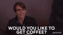 Would You Like To Get Coffee Liz Lemon GIF - Would You Like To Get Coffee Liz Lemon Tina Fey GIFs