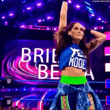 Brie Bella Daniel Bryan GIF - Brie Bella Daniel Bryan Wwe GIFs