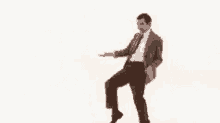 Dancing - Mr. Bean GIF - Mr Bean Dancing Weird GIFs