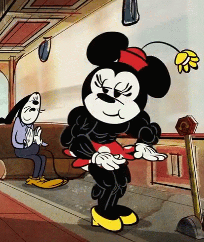 Minnie Mouse Disney GIF - Minnie Mouse Disney Muscle - Discover & Share...