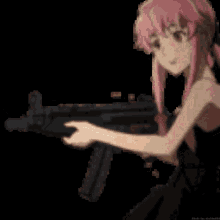 Anime Girl With A Gun Gifs Tenor