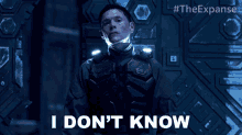I Dont Know Adolphus Murtry GIF - I Dont Know Adolphus Murtry The Expanse GIFs