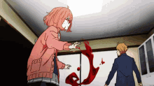 kyoukai no kanata anime blood sword kyoukai no kanata anime blood sword