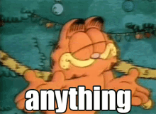 Anything GIF - Garfield Open Arms Anything GIFs