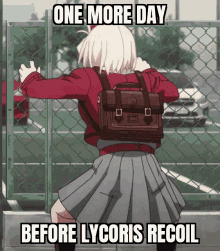 lycoris recoil anime one day before one more day before lycroris
