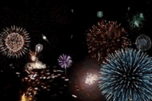 Fireworks Explosions GIF - Fireworks Explosions Night Sky GIFs