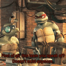 Tmnt Raphael GIF - Tmnt Raphael First Of All This Team You Speak Of GIFs