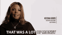 That Was A Lot Of Money Keisha Gibbs GIF - That Was A Lot Of Money Keisha Gibbs Ruff Ryders GIFs