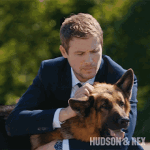 Petting My Dog Charlie Hudson GIF - Petting My Dog Charlie Hudson Rex GIFs