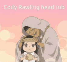 Cody Rawling Head Rub GIF - Cody Rawling Head Rub To Your Eternity GIFs