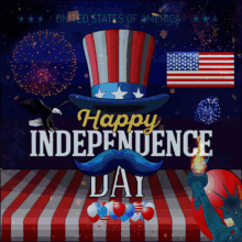 4th Of July Happy Independence Day GIF - 4th Of July Happy Independence Day Eagle GIFs