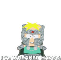 Ive Wreaked Havoc Butters Stotch Sticker - Ive Wreaked Havoc Butters Stotch South Park Stickers