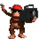 Diddy Kong Sticker - Diddy Kong Stickers